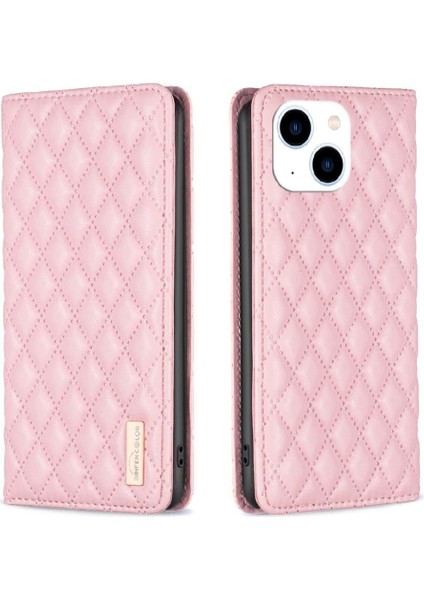 IPhone 15 Için Flip Case Artı Manyetik Kapatma Kart Yuvaları Tutucu Cüzdan (Yurt Dışından)