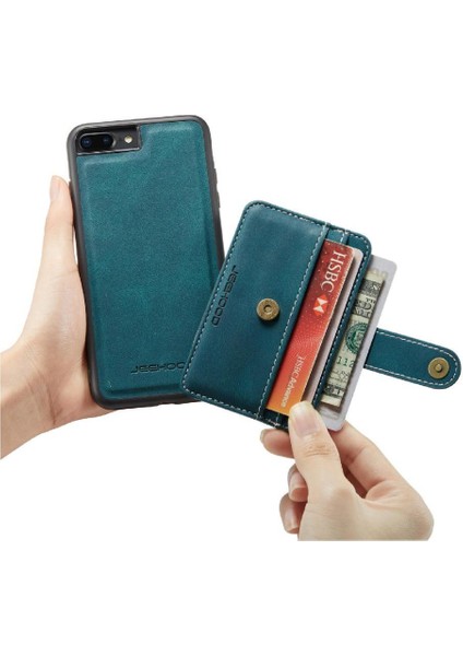 IPhone 7 Için Kılıf Artı/8 Artı Rfıd Engelleme Cüzdan Kablosuz Şarj (Yurt Dışından) fiyatları