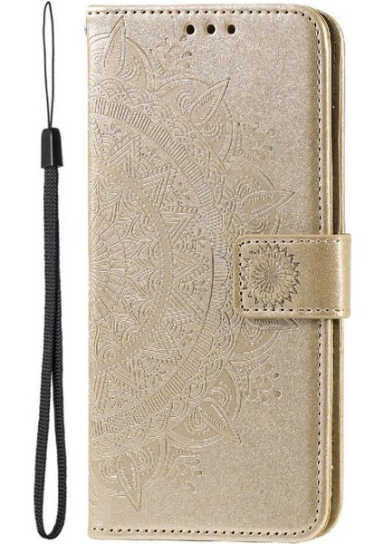 IPhone 16 Için Flip Case Artı Totem Kabartma Kickstand Pu Deri Cüzdan (Yurt Dışından) modelleri