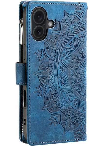 IPhone 16 Için Flip Case Artı Çoklu Kartlar Totem Cüzdan Kılıf Kartı Getirmek (Yurt Dışından) indirimleri