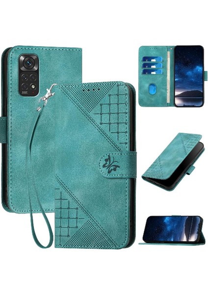 Xiaomi Redmi Not 11S Için Flip Case ve Kredi Kartı Yuvası Yüksek Kalite Kılıf (Yurt Dışından)