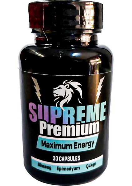 Premium Maximum Energy 30 Capsules