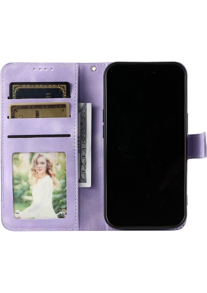 Samsung Galaxy Için Flip Case A52S 5g Manyetik Bilek Kayışı Kickstand Cüzdan (Yurt Dışından)