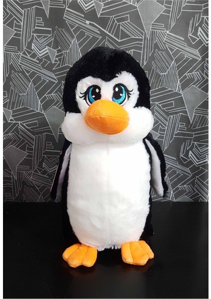 Peluş Pofuduk Penguen Oyuncak 40 cm