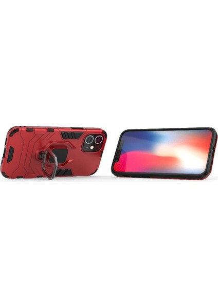 Halka Araba Montaj Kickstand Durumda IPhone 12 Için Kickstand Darbeye Dayanıklı Metal (Yurt Dışından) fırsatları