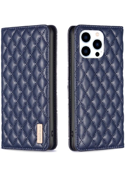 IPhone 15 Pro Manyetik Kapatma Tam Koruma Kartı Yuvaları Için Flip Case (Yurt Dışından)