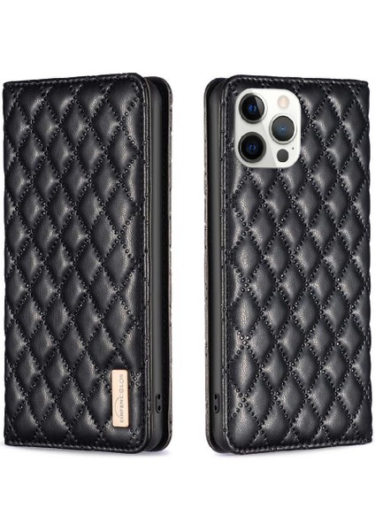 IPhone 12 Için Flip Case Pro Max Tam Koruma Darbeye Manyetik Cüzdan (Yurt Dışından)