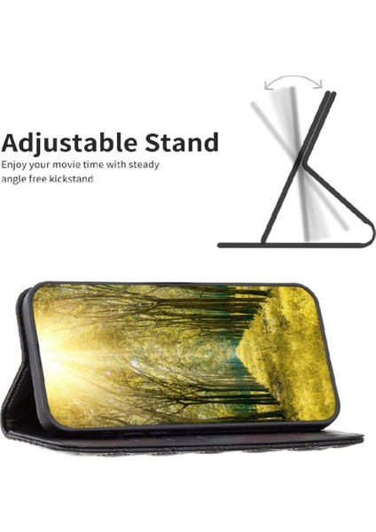 IPhone 12 Için Flip Case Pro Max Tam Koruma Darbeye Manyetik Cüzdan (Yurt Dışından)