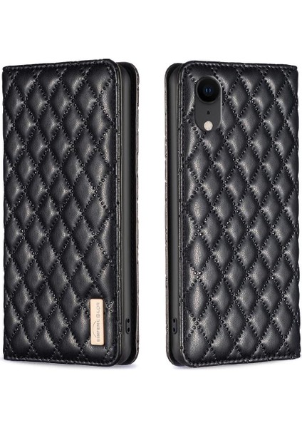 IPhone Xr Cüzdan Darbeye Kart Yuvaları Tutucu Tam Manyetik Için Flip Case (Yurt Dışından)