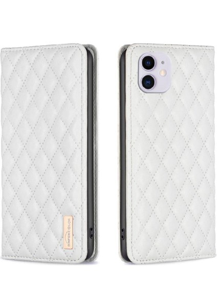 IPhone 12 Için Flip Case Manyetik Kapatma Kart Yuvaları Tutucu Darbeye Tam (Yurt Dışından)