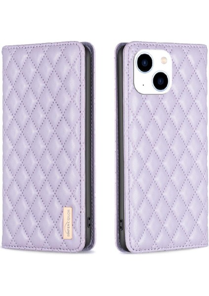 IPhone 15 Için Flip Case Artı Manyetik Kapatma Kart Yuvaları Tutucu Cüzdan (Yurt Dışından)