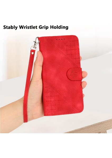 Onur X8 5g ve Kredi Kartı Yuvası Için Flip Case Yüksek Kalite Deri Telefon (Yurt Dışından)