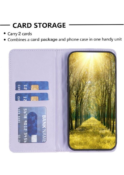 IPhone 14 Için Flip Case Pro Max Tam Koruma Manyetik Kapatma Kartı (Yurt Dışından)