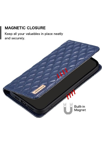 IPhone 12 Için Flip Case Pro Max Tam Koruma Darbeye Manyetik Cüzdan (Yurt Dışından)
