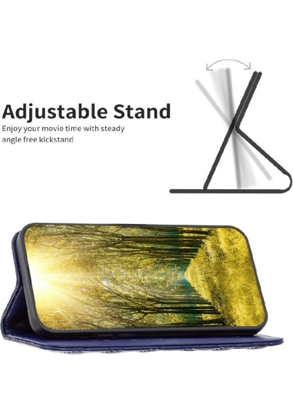 IPhone 12 Için Flip Case Pro Max Tam Koruma Darbeye Manyetik Cüzdan (Yurt Dışından)