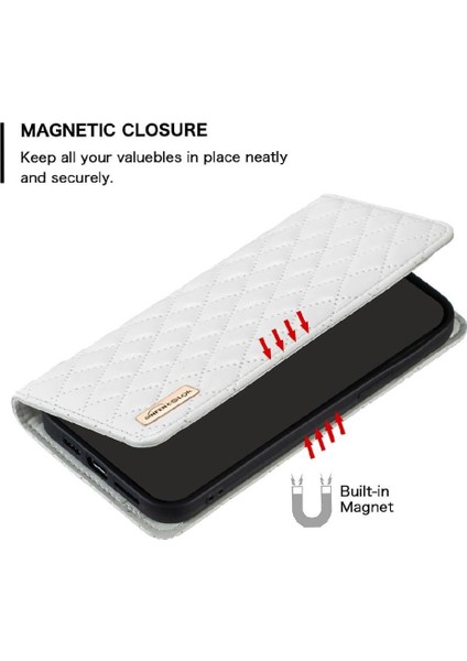 IPhone 15 Için Flip Case Pro Max Tam Koruma Darbeye Cüzdan Kartı (Yurt Dışından)