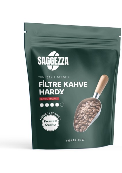 Çekirdek Filtre Kahve Hardy Blend Kahve 1 Kg