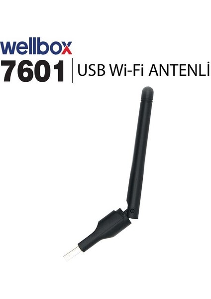 Wellbox 7601 USB Wi-Fi Antenli;class