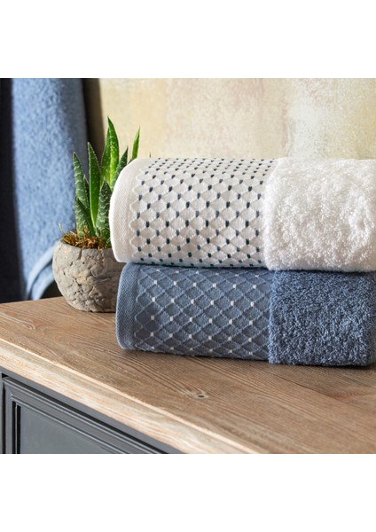 Wind Pure Cotton Pamuk Hamam Set Beyaz Denim fiyatları