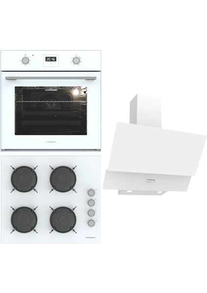 Ankastre Set (Bo O64D5C W + Bh P6144C W + Ch C6532C Ww)