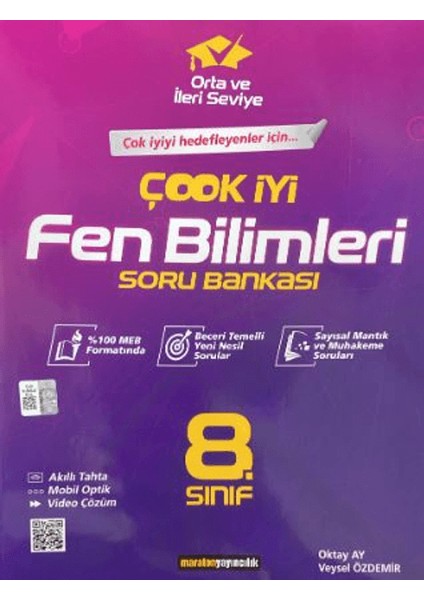 8. Sınıf Çook İyi Fen Bilimleri Soru Bankası - Oktay Ay