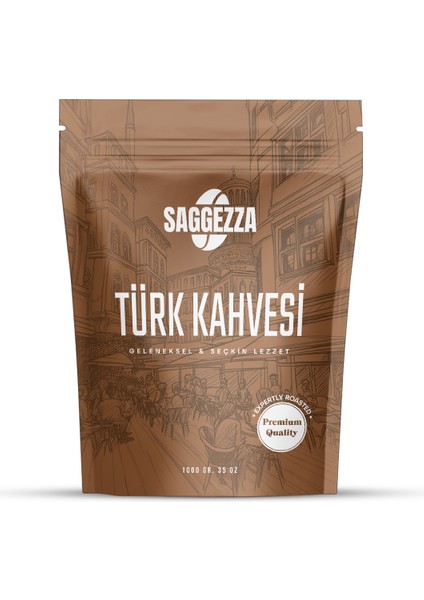 Orta Kavrulmuş Geleneksel Türk Kahvesi 1 Kg