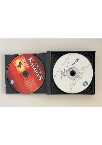 Kayahan 4 CD 41 Hit Şarkılık Set Halinde 4 CD (Orjnal Dönem Baskı Cd) fiyatları