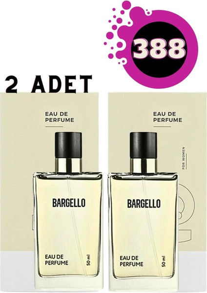 388 Floral Edp 50 ml Kadın Parfüm 2 Adet