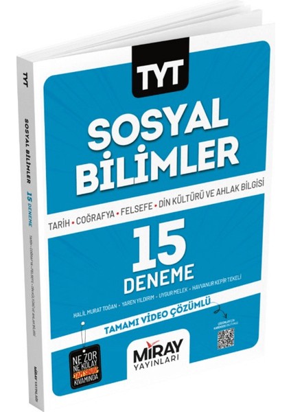 TYT Sosyal Bilimler 15 Deneme