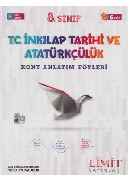 8. Sınıf T.C. İnkılap Tarihi ve Atatürkçülük Konu Anlatım Föyleri