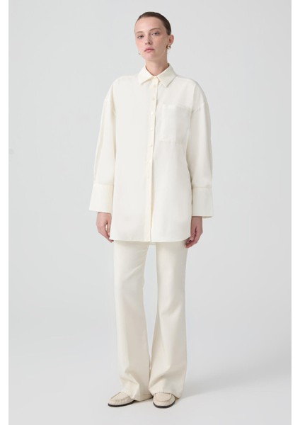 Relax Fit Poplin Gömlek