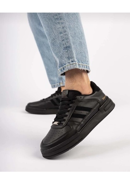 Bağcıklı Unisex Ortopedik Snaker Spor Ayakkabı Kadın-Siyah-Kömür fiyatları