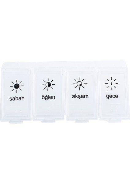 Günlük Ilaç Kutusu X10 Adet