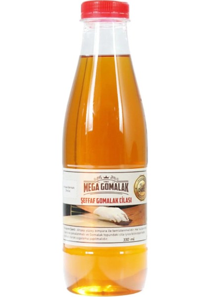 Mega Gomalak Şeffaf Gomalak 330 ml