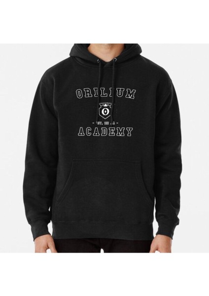 Orilium Academy Baskılı Kapşonlu Sweatshirt