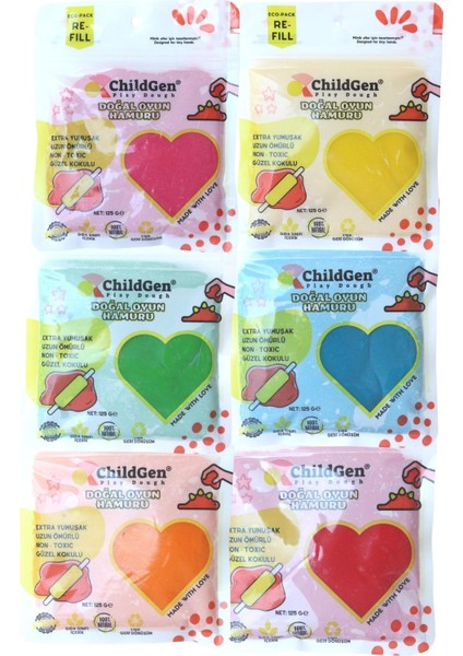 Childgen Re-Fill Ecopack - 6lı Set