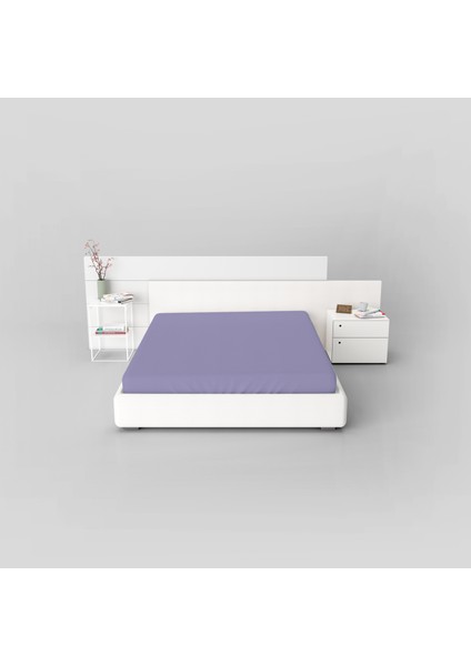 Premium Lila 160X200 Çift Kişilik Lastikli Penye Çarşaf fiyatları