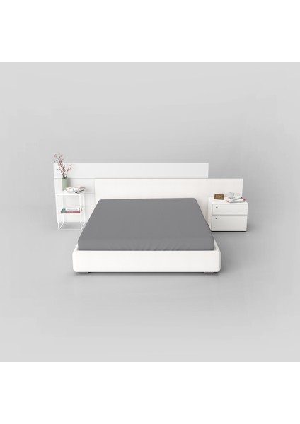 Premium Gri 90X200 Tek Kişilik Lastikli Penye Çarşaf fiyatları