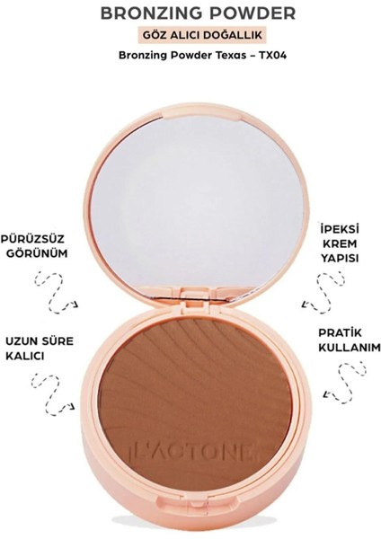 L'ACTONE  Professıonal Bronzıng Powder 04 | Kontür Pudrası