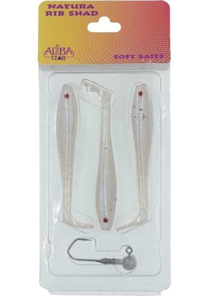 Natura Rib Shad Sahte Balığı 03-90MM