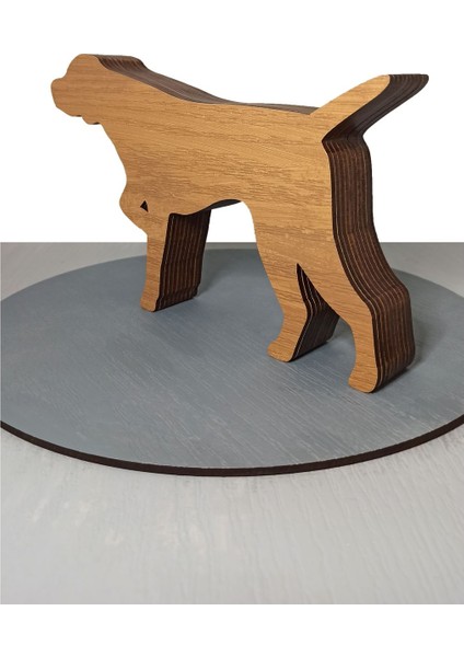 Ahşap Mdf Çok Katmanlı Av Köpeği Dekoratif Obje indirimleri