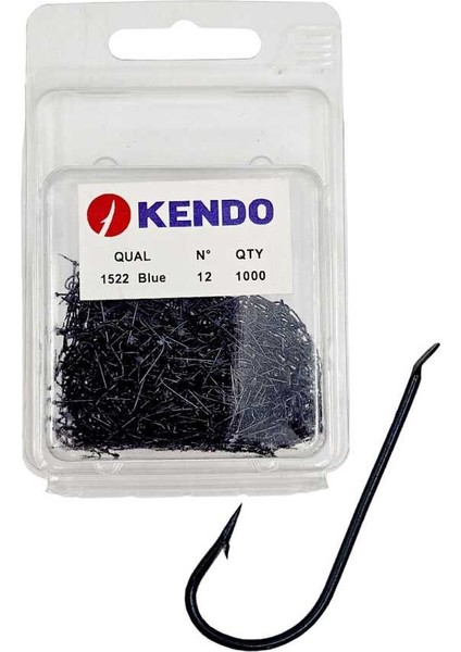 Kendo (1522)  1000 Adet 9/12 Siyah Çapraz Iğne 12 Numara