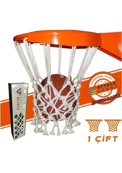 ATTACK SPORT ABF149 Basketbol Filesi 7 mm 4x4 cm