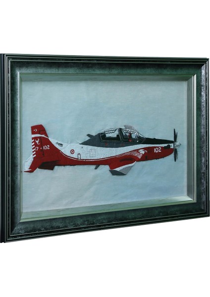 El Işçiliği El Nakışı Tablo Hürkuş 70X50 cm - 5990 fiyatları