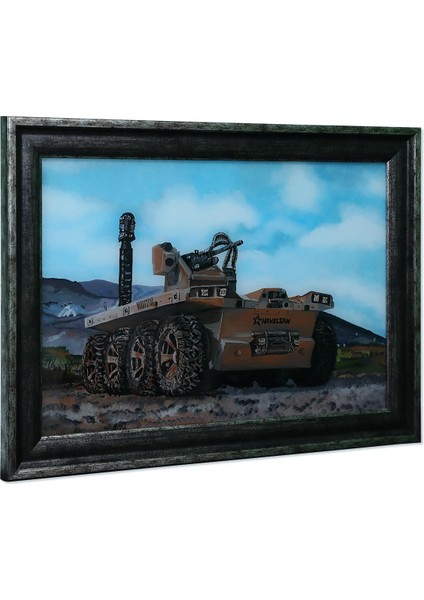 El Işçiliği Cam Boyama Tablo Kapgan 70X50 cm - 5996 fiyatları