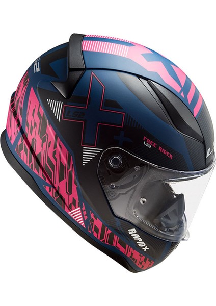 Rapıd 2 Xtreet Mat Mavi-Mor Kask
