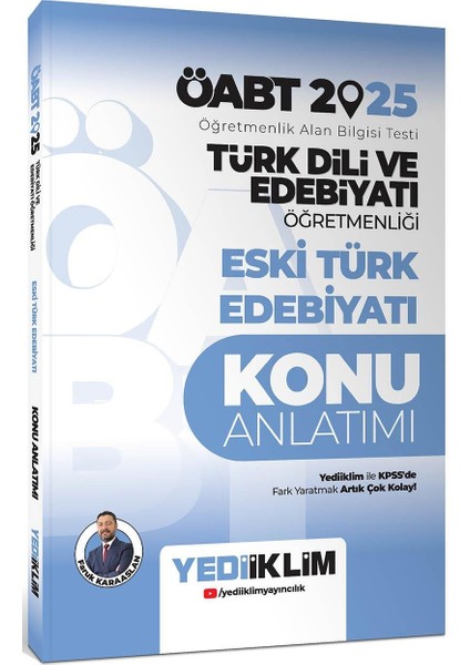 2025 ÖABT Türk Dili ve Edebiyatı Öğretmenliği Eski Türk Edebiyatı Konu Anlatımı