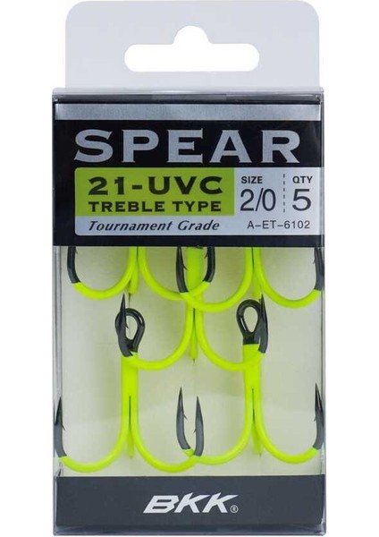 Spear-21 Uvc Üçlü Olta Iğnesi 8