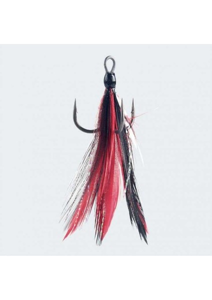 Feathered Spear 21-Ss Üçlü Olta Iğnesi 5 3 Pcs