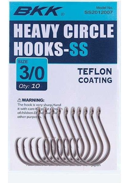 Ss Heavy Circle Olta Iğnesi 4 No 10 Pcs